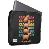 Capybara Tower Laptopschutzhülle (Vorne Rechts)