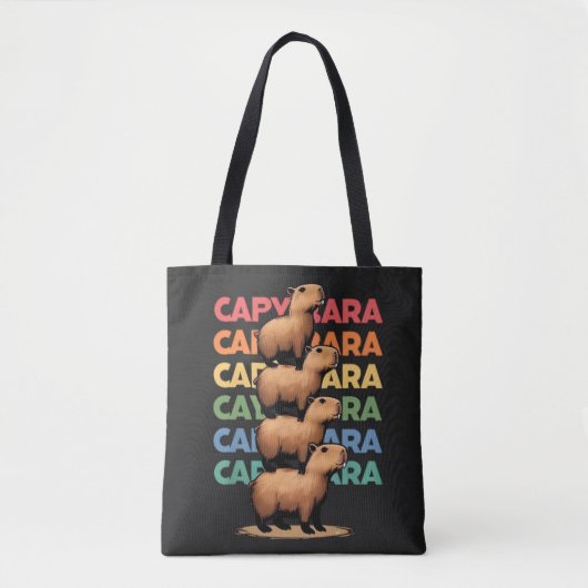 Capybara Tower Tasche (Vorderseite)