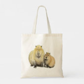 Capybara Tragetasche (Rückseite)