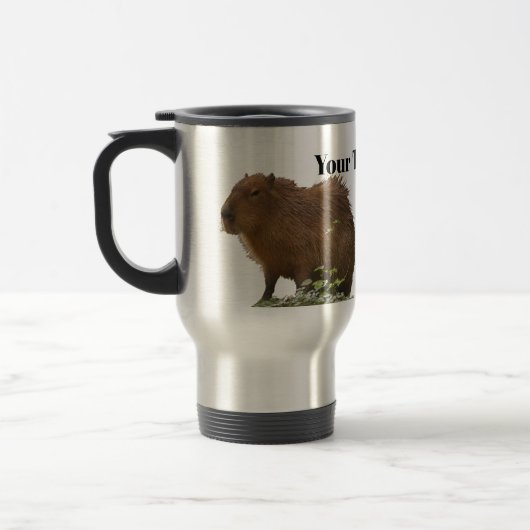 Capybara Travel Mug Reisebecher (Links)