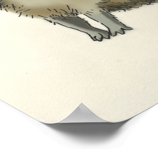 Capybara trivia poster (Ecke)