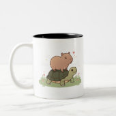 Capybara & Turtle Tasse | Süße Tier Friendship (Links)