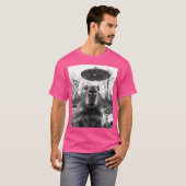 Capybara Ufo Selfie Funny T-Shirt (Vorne ganz)