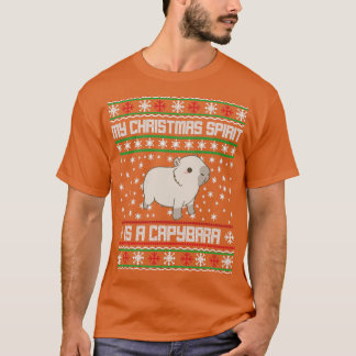Capybara Ugly Weihnachtspulli T-Shirt