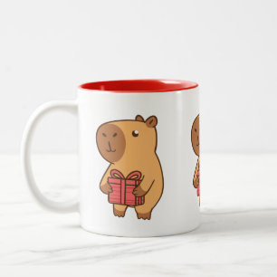 Capybara und derzeitige Tasse   Niedliche Geschenk