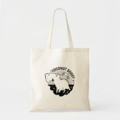 Capybara und Frosch-Cartoon Tragetasche (Vorne)