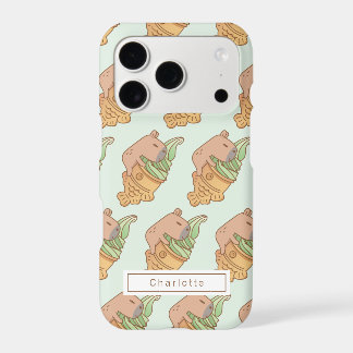 Capybara und Match Taiyaki Eis Muster