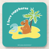 Capybara Untersetzer (Vorderseite)