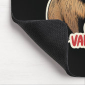 Capybara Valentine, Cappy Valentinstag, Capybara Mousepad (Ecke)