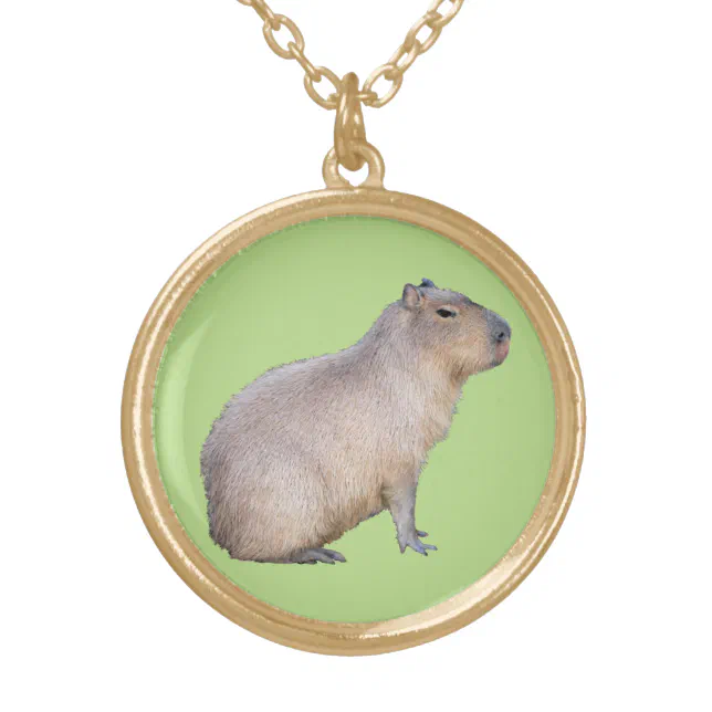 Capybara Vergoldete Kette