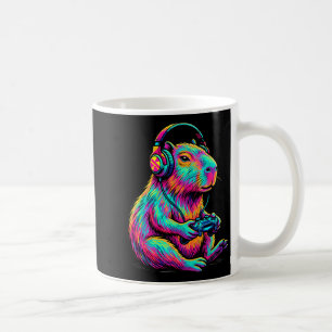 Capybara Videospiele Gamer Lustig Gaming Grafik Ki Kaffeetasse