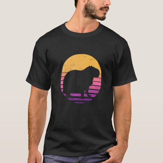 Capybara Vintage  1 T-Shirt (Vorderseite)
