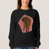 Capybara Vintage Capybara Sweatshirt (Vorderseite)