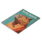Capybara Vintage Notizblock (Linke Seite)