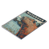 Capybara Vintage Notizblock (Linke Seite)
