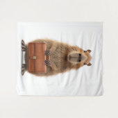 Capybara Wandteppich (Vorderseite (Horizontal))