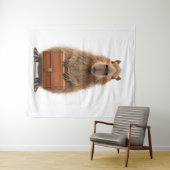 Capybara Wandteppich (Beispiel (Horizontal))