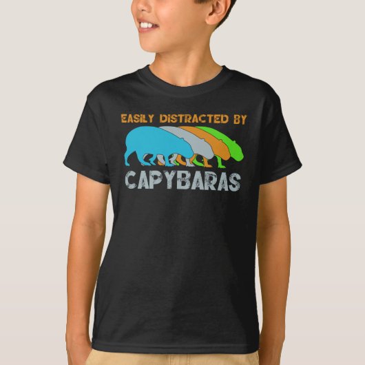 CAPYBARA Water Pig Funny Capybaras T-Shirt (Vorderseite)