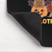 Capybara Weihnachts Halloween Kostüm Happy Halloth Mousepad (Ecke)