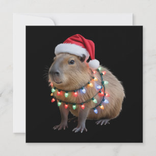 Capybara Weihnachtsbeleuchtung Xmas Weihnachten Ca