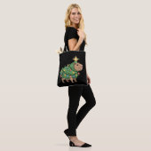 Capybara Weihnachtsgeschenke Capy Funny Weihnachts Tasche (Am Model)