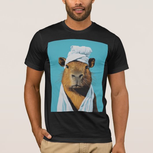 Capybara Wellness-Center Day T-Shirt (Vorderseite)
