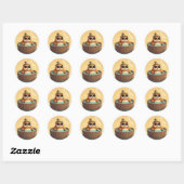 Capybara Whirlpool Entspannungs-Vibes Sticker Capy (Blatt)
