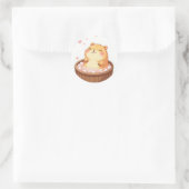 Capybara Whirlpool-Relaxation Aufkleber Capybara S (Tasche)