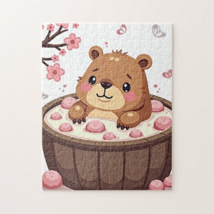 Capybara Whirlpool-Relaxations-Badebomben Kirschbl Puzzle