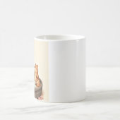 Capybara Whirlpoolentspannung Kirschblüten Tee Tim Kaffeetasse (Mittel)