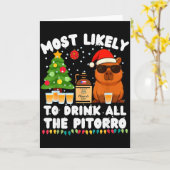 Capybara wird wahrscheinlich den ganzen Pitorro tr Karte (Gelbe Blume)