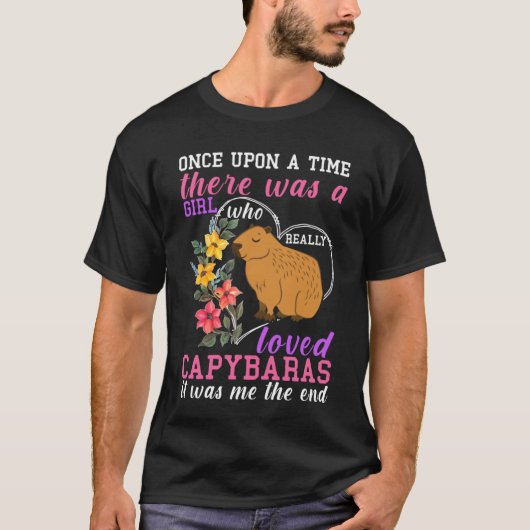 Capybara Women Love Capybara T-Shirt (Vorderseite)