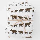Capybara Wrapping Paper Sheets Geschenkpapier Set (Beispiel)