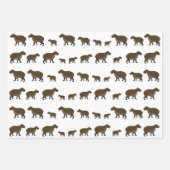 Capybara Wrapping Paper Sheets Geschenkpapier Set (Vorderseite)