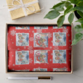 CAPYBARA XMAS TISSUE PAPER SEIDENPAPIER (Geschenk)