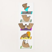 Capybara Yoga Mat Yogamatte (Vorderseite)