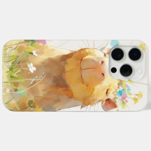 Capybara Zen Moment Case-Mate iPhone Hülle (Rückseite (Horizontal))
