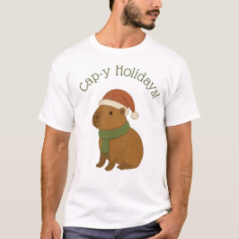 Capybara zu Weihnachten T-Shirt