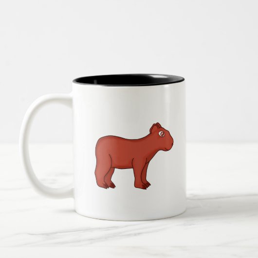 Capybara Zweifarbige Tasse (Links)