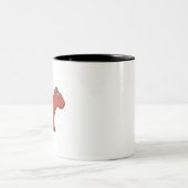 Capybara Zweifarbige Tasse (Mittel)