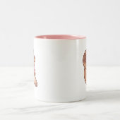 Capybara Zweifarbige Tasse (Mittel)