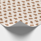 Capybaras Geschenkpapier (Ecke)
