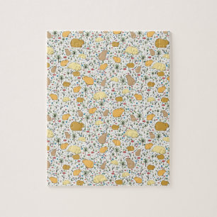 Capybaras in Gelb Puzzle