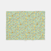 Capybaras in Grün Fleecedecke (Vorderseite (Horizontal))