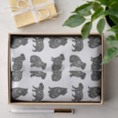 Capybaras Seidenpapier (Geschenk)