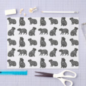 Capybaras Seidenpapier (Handwerk)