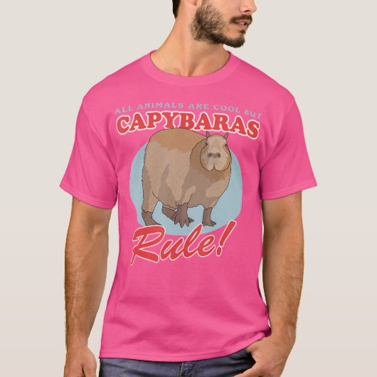 Capybaras sind Coole Kapybara T-Shirt (Vorderseite)