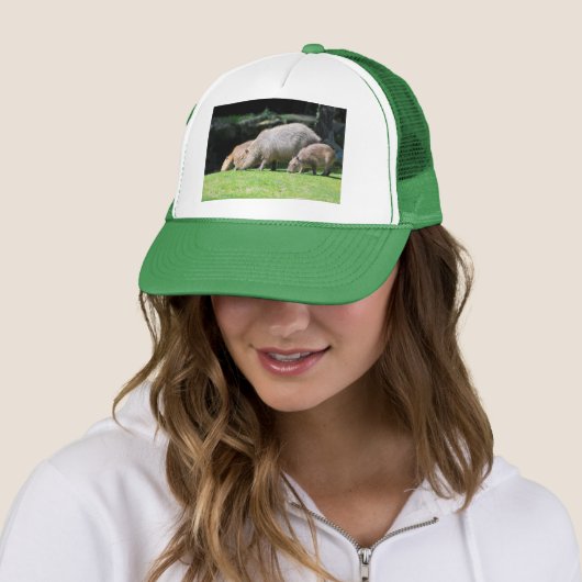 Capybaras-Weide Truckerkappe (Beispiel)