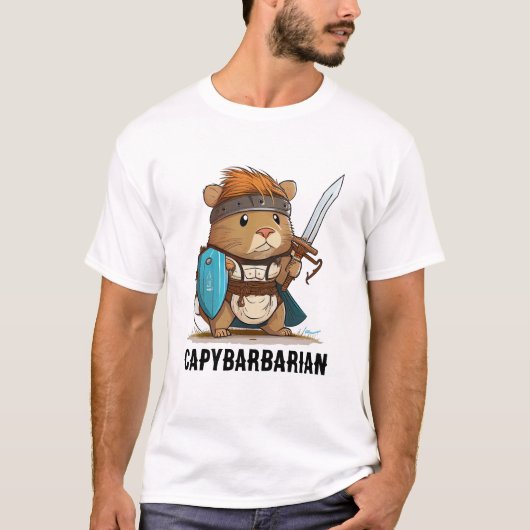 Capybarbarisches T-Shirt (Vorderseite)