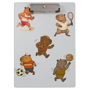 CapyCharm: Das bezaubernde Symbol Klemmbrett